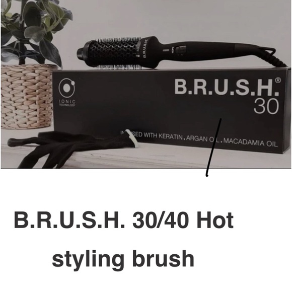 B.R.U.S.H. 30 Other - ‘B.R.U.S.H. 30’ Oil Infused Hot Styling Brush
